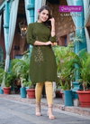 Rangmaya Garima Vol 7 Stretchable Lycra Kurtis Catalog
